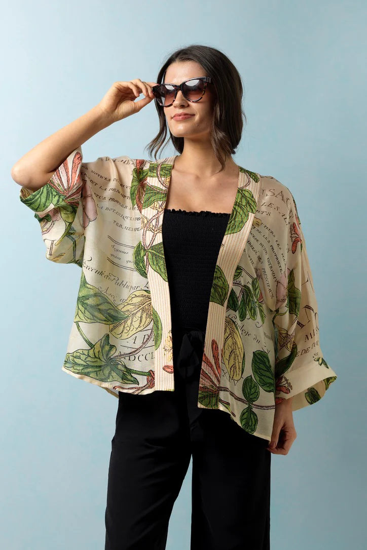 Short kimono top jacket uk