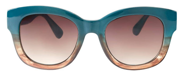 Phoenix Teal Eco Friendly Sun Reading Glasses: 1.5