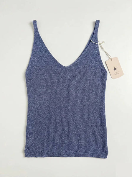 Lurex Knit Tank Top @2007_DeBLux: Bois De Rose