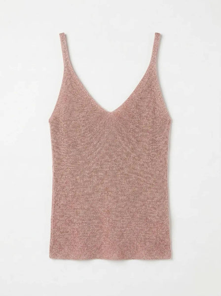 Lurex Knit Tank Top @2007_DeBLux: Bois De Rose