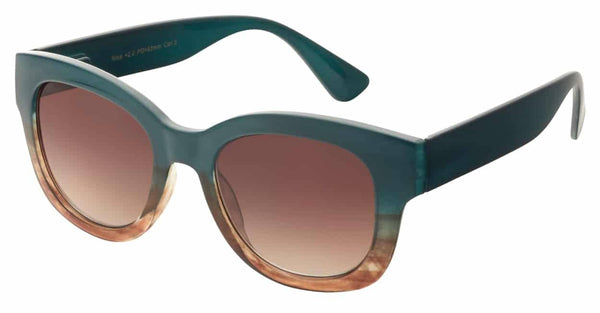 Phoenix Teal Eco Friendly Sun Reading Glasses: 1.5