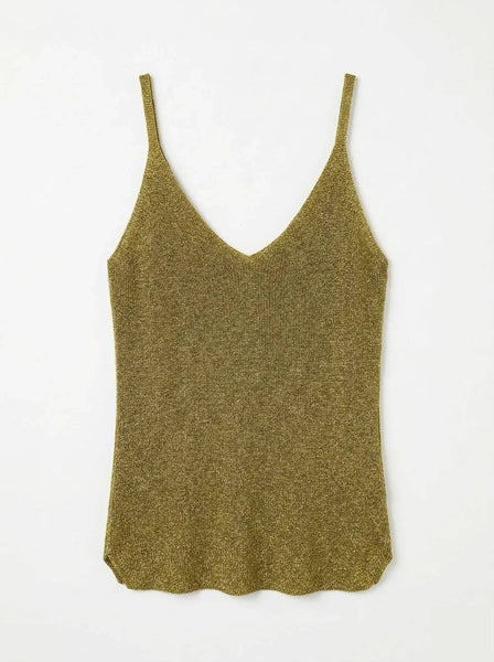 Lurex Knit Tank Top @2007_DeBLux: Pale pink