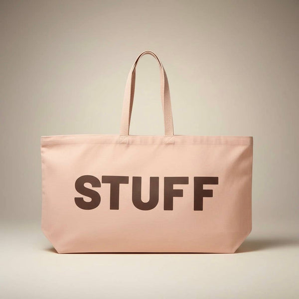 Jumbo STUFF Bag   - Pink/Cocco