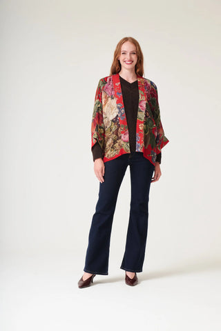 One Hundred Stars Primula Berry Mini Kimono