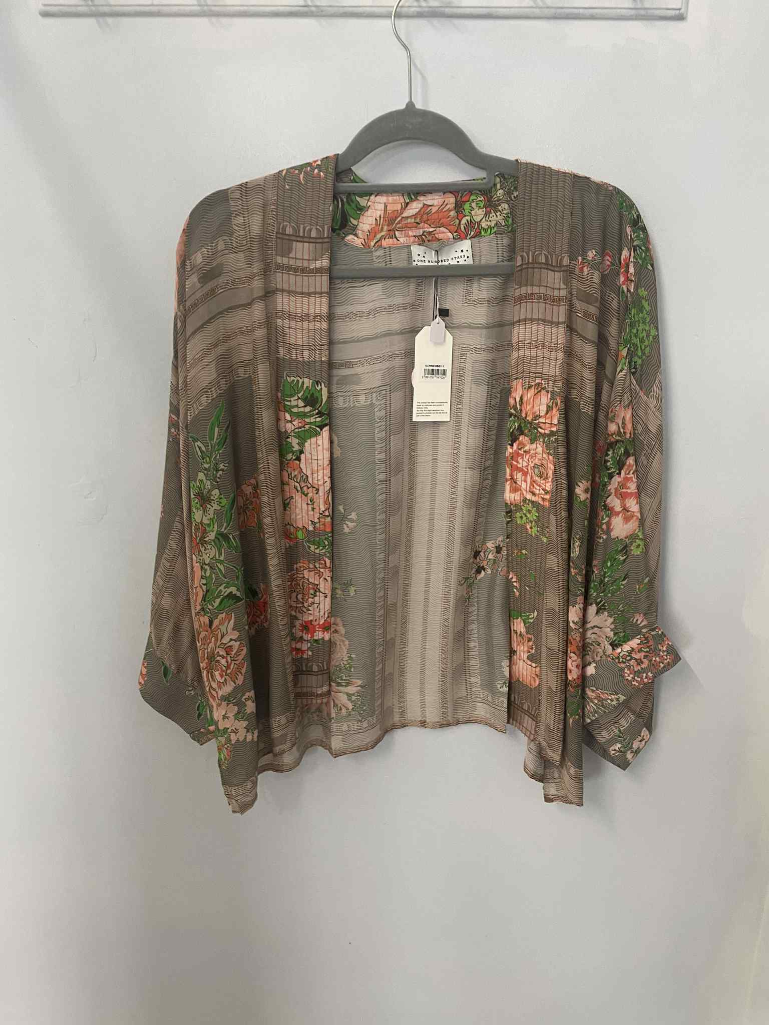 One Hundred Stars Vintage Rose Mini Kimono