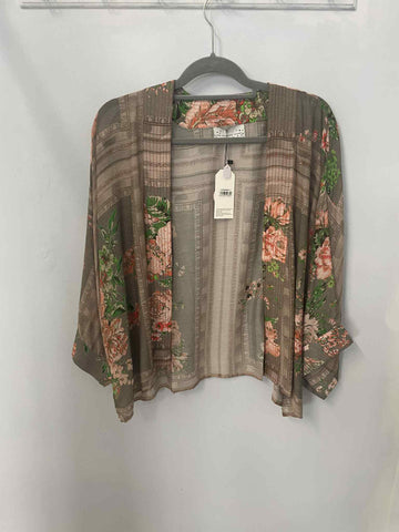 One Hundred Stars Vintage Rose Mini Kimono