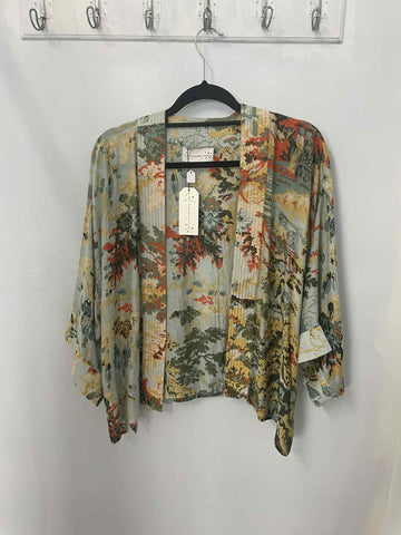 One Hundred Stars China  Aqua Mini Kimono