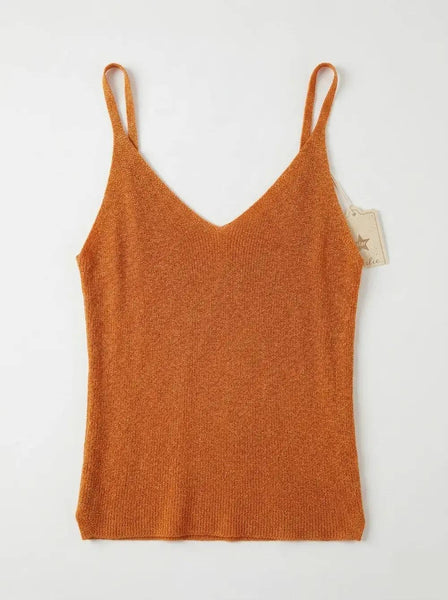 Lurex Knit Tank Top @2007_DeBLux: Pale pink