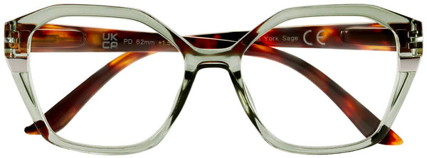 York Sage ECO Friendly Reading Glasses: 2.00