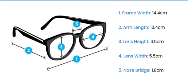 Fion Denim ECO Friendly Sunglasses