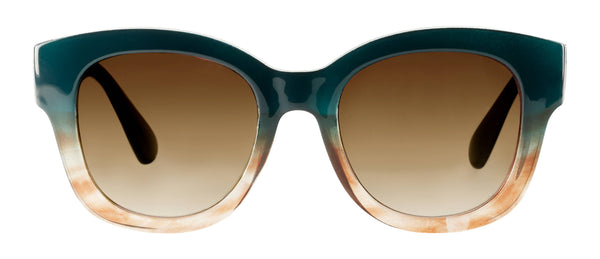 Issie Teal ECO Friendly Sunglasses