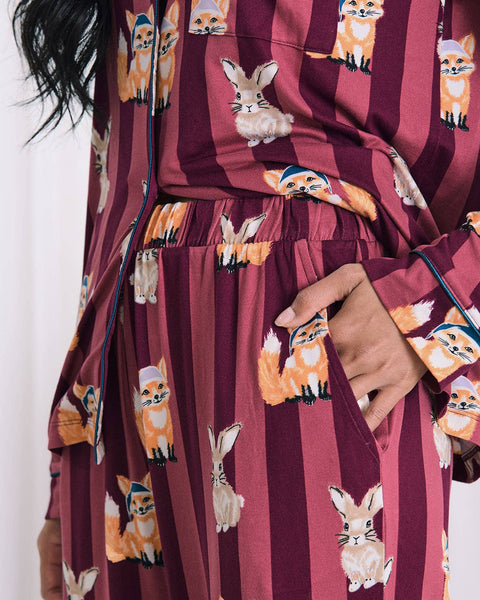 Fox and Hare Long Pyjama Set: UK 10