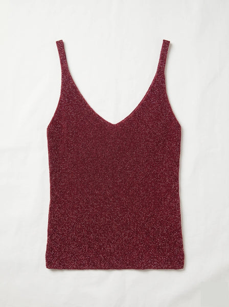 Lurex Knit Tank Top @2007_DeBLux: Bois De Rose