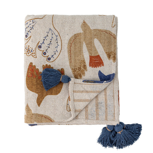 Anniversary Throw, Multi, Recycled Cotton