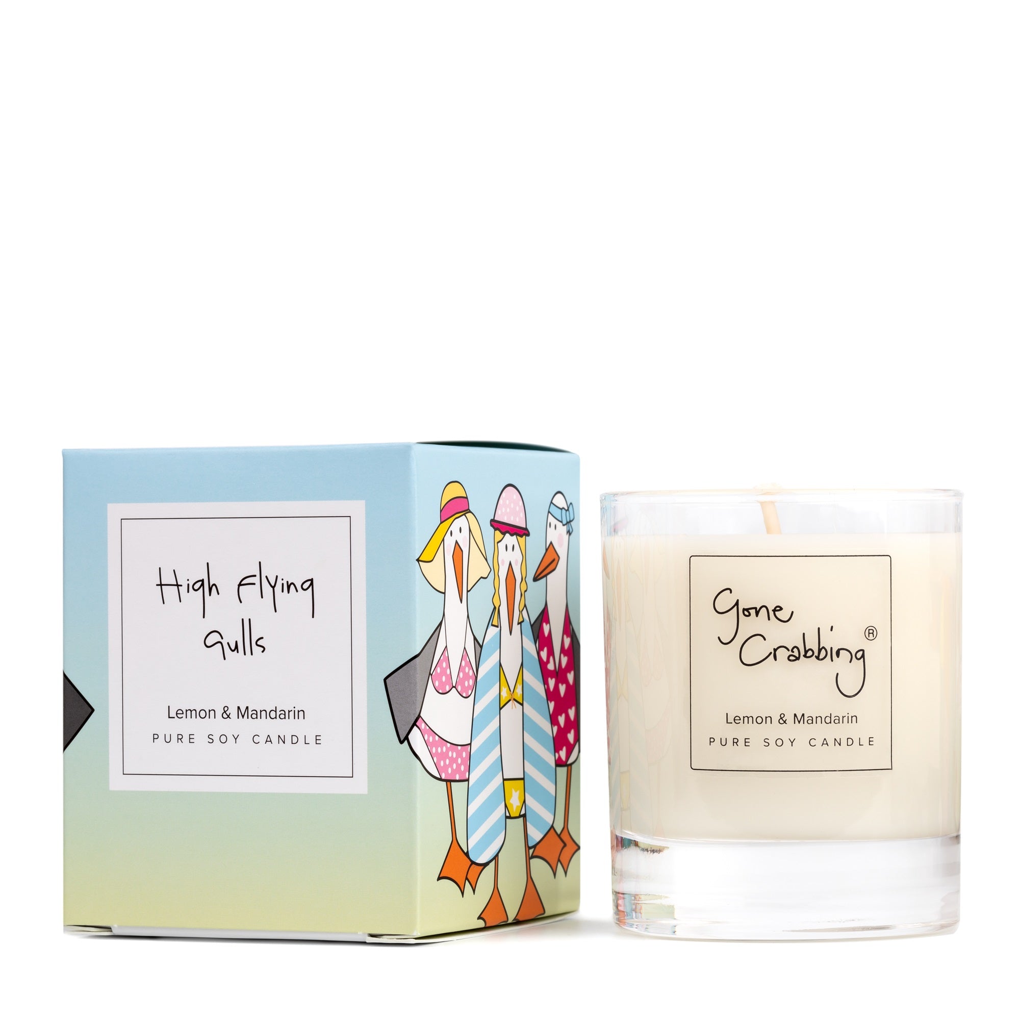 New Gone Crabbing High Flying Gulls Candle