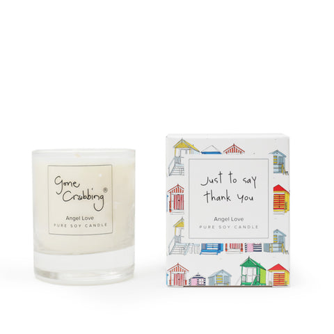 New Gone Crabbing Thank you Candle