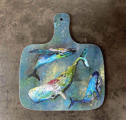 Large Whale Chopping Board